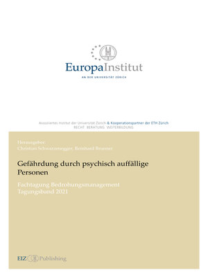 cover image of Gefährdung durch psychisch auffällige Personen